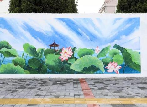 宁陕墙绘施工材料制作工艺说明