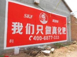 宁陕刷墙广告”蕴含了时代命题