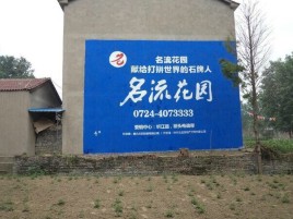 宁陕墙体广告在乡镇、农村市场的媒体优势