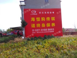 宁陕农村墙体广告给农村人民带来方便