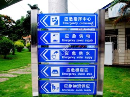 宁陕标识导向系统设计需要掌握的四大元素
