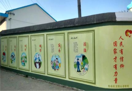 宁陕文化墙施工攻略