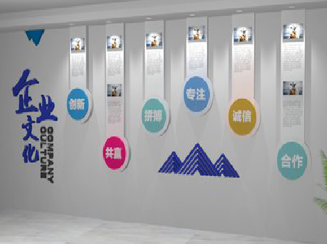 宁陕企业文化墙需要传递什么办公文化？